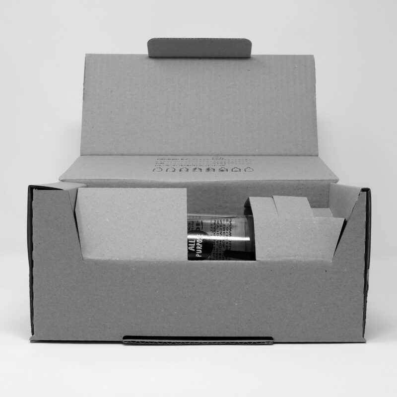 Fill glass bottle Plastic free packaging