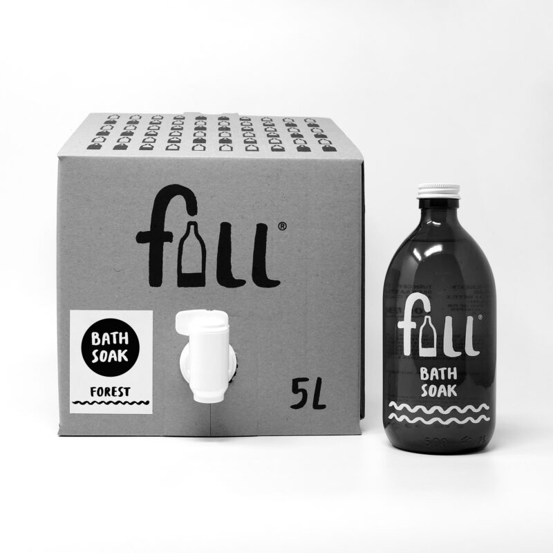 Fill home refill bag-in-box Bath Soak