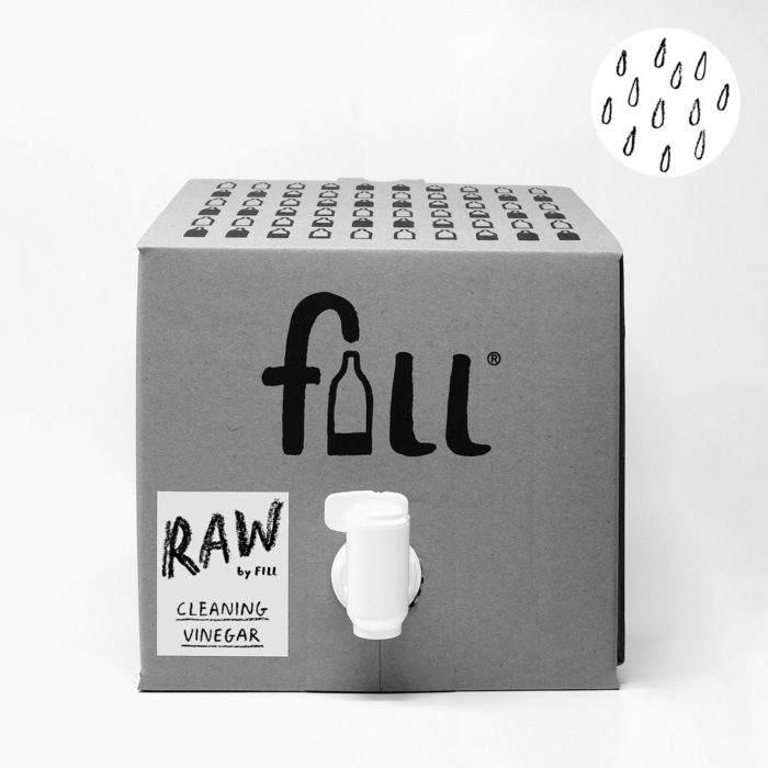 Fill home refill bag-in-box Cleaning vinegar