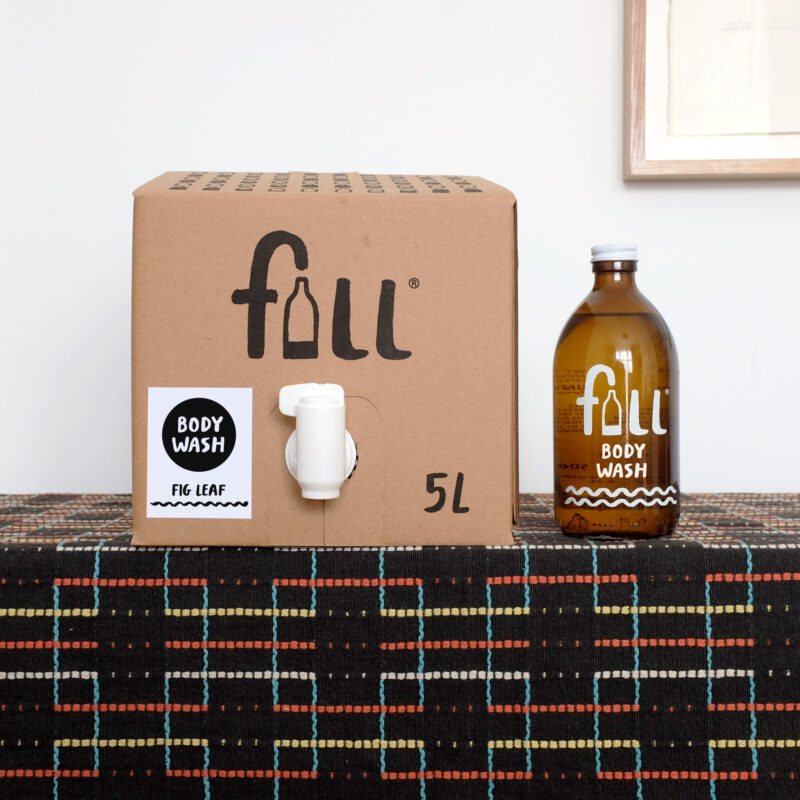 Fill home refill bag-in-box Body Wash