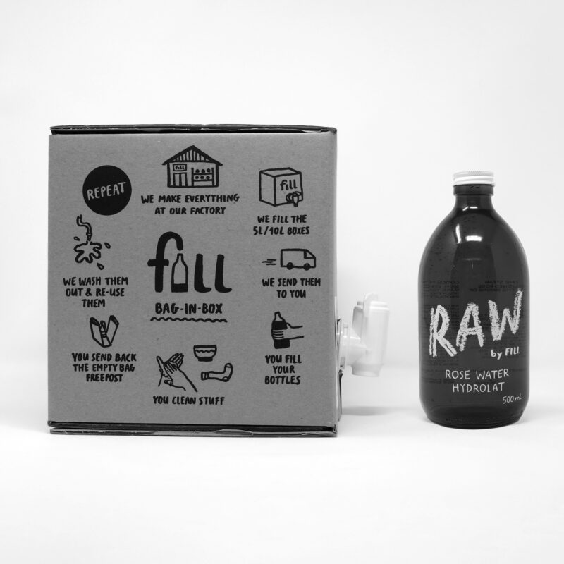 Fill home refill bag-in-box Rose Water