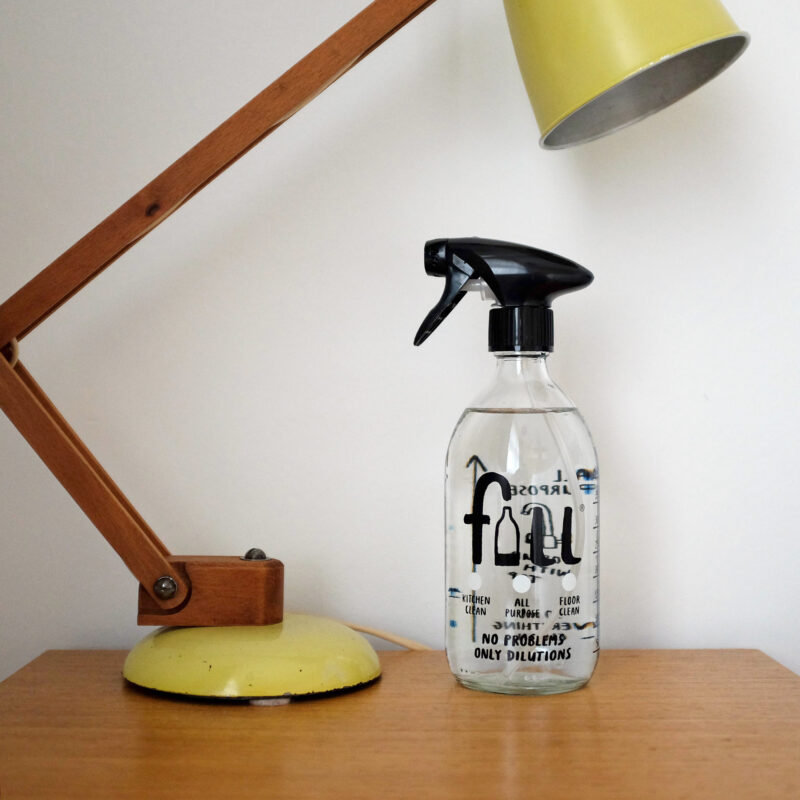 Fill Refill everything clean dilution bottle