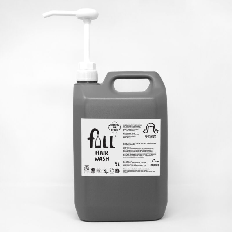 Hair wash 5L Home refill with pelican pump