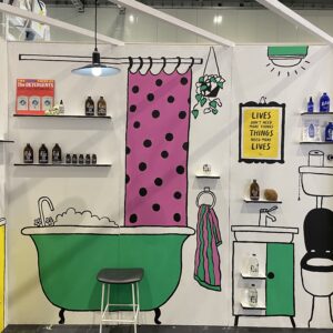 FILL REFILL stand at Clean & Tidy Home Show 2023
